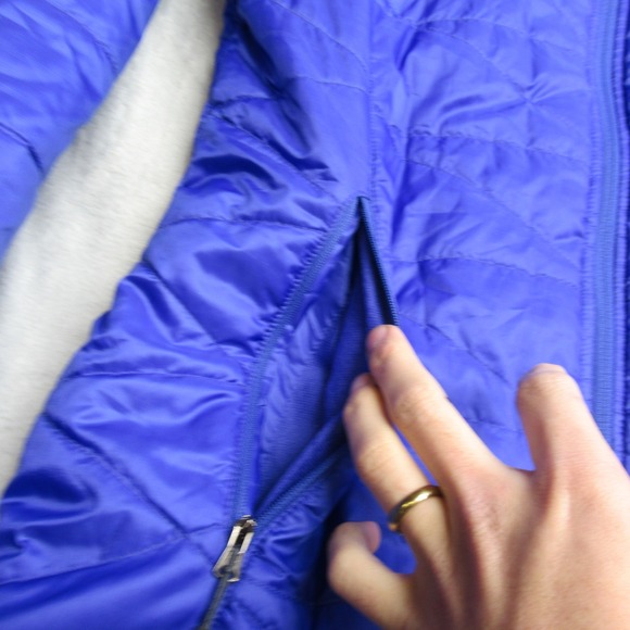 Columbia Jacket Womens Large Purple Insulated Omni Heat Puffer Full Zip Winter - Picture 7 of 13